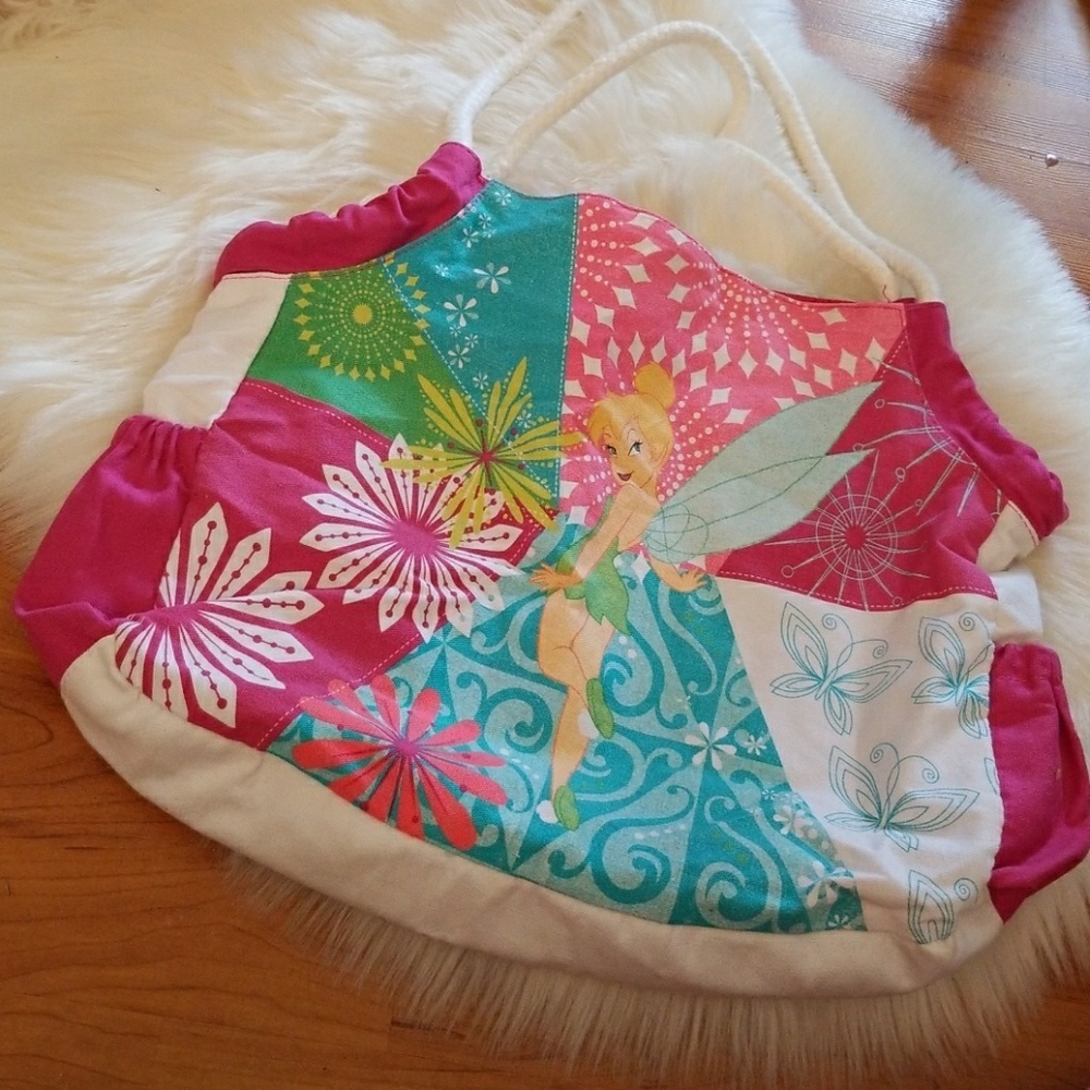 EUC Vintage Disney Tinker bell Shoulder Bag Rare Find